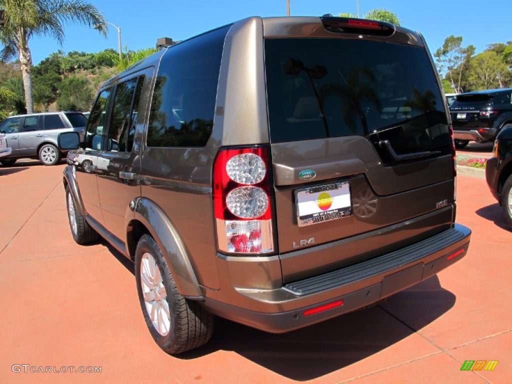 2012 LR4 HSE - Nara Bronze Metallic / Almond/Nutmeg photo #3