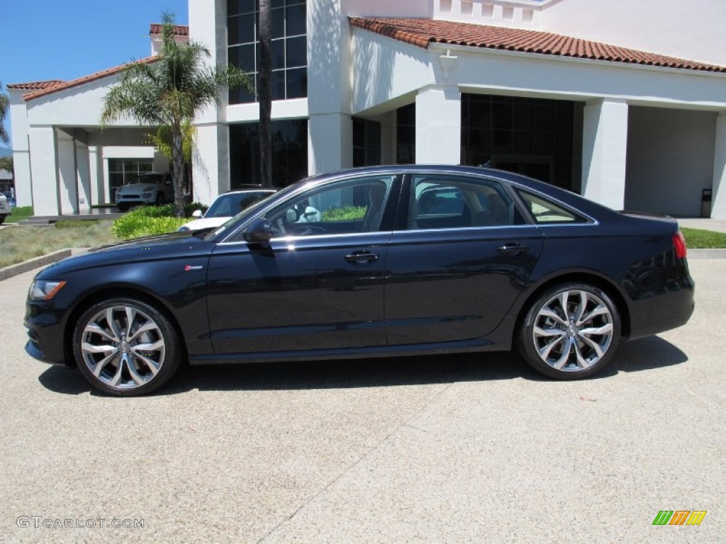 Moonlight Blue Metallic 2013 Audi A6 3.0T quattro Sedan Exterior Photo #69051647