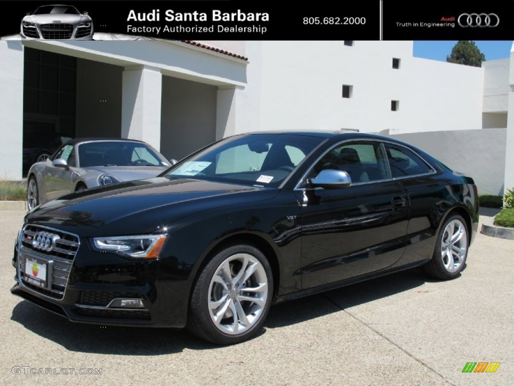 2013 S5 3.0 TFSI quattro Coupe - Brilliant Black / Black photo #1