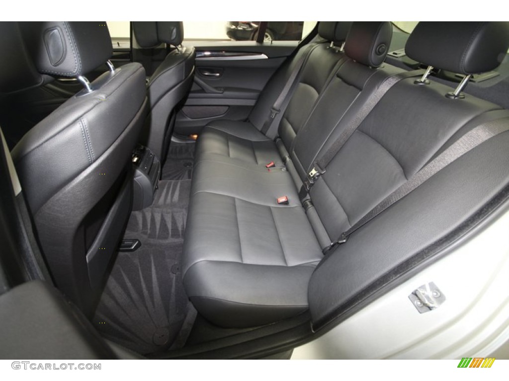 2011 BMW 5 Series 535i Sedan Rear Seat Photo #69051845