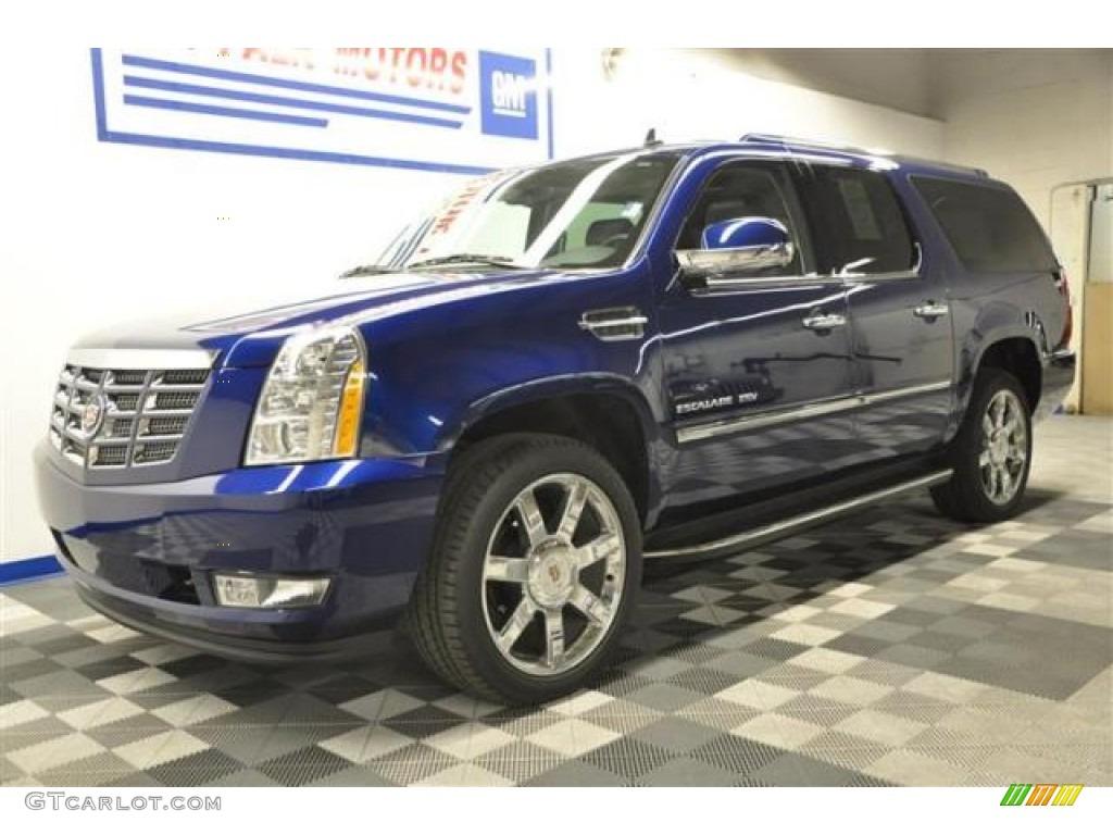 Xenon Blue Metallic Cadillac Escalade