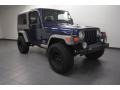 2005 Patriot Blue Pearl Jeep Wrangler Unlimited 4x4  photo #1