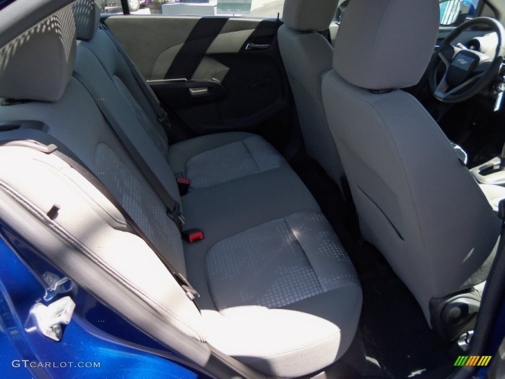 2012 Sonic LS Sedan - Blue Topaz Metallic / Jet Black/Dark Titanium photo #14