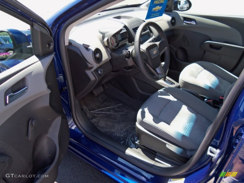 2012 Sonic LS Sedan - Blue Topaz Metallic / Jet Black/Dark Titanium photo #17