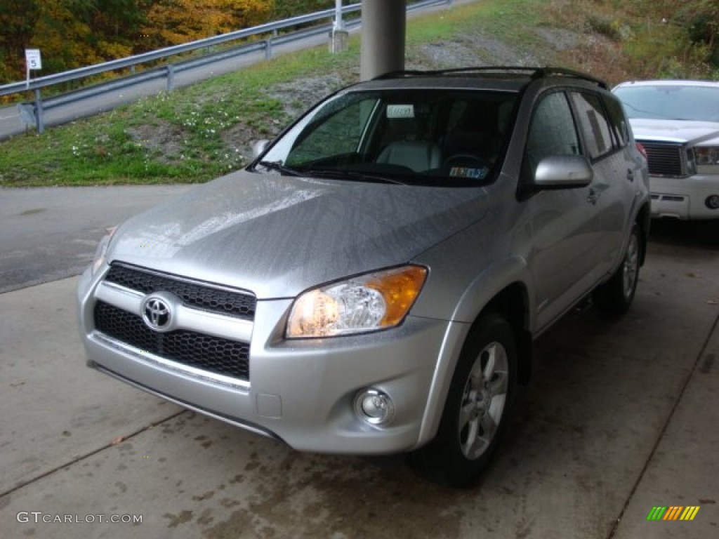 2011 RAV4 Limited 4WD - Classic Silver Metallic / Ash photo #4