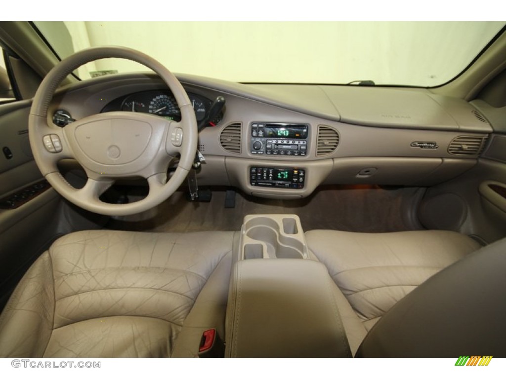 2001 Buick Century Limited Taupe Dashboard Photo #69054086