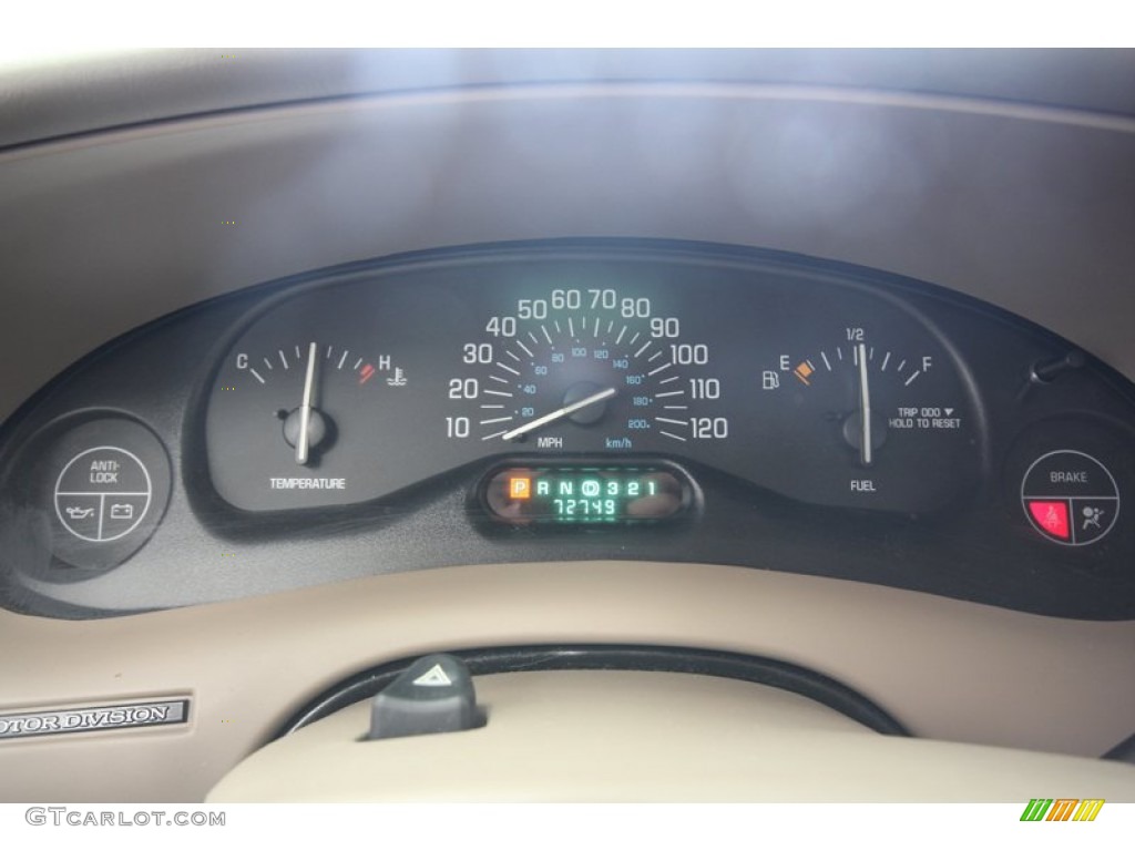 2001 Buick Century Limited Gauges Photo #69054401