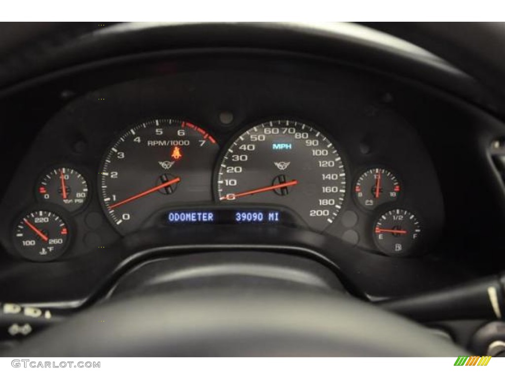 2004 Chevrolet Corvette Convertible Gauges Photo #69054440