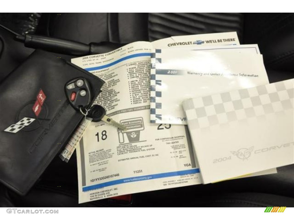2004 Chevrolet Corvette Convertible Books/Manuals Photo #69054467