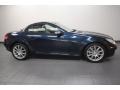 Caspian Blue Metallic - SLK 350 Roadster Photo No. 8