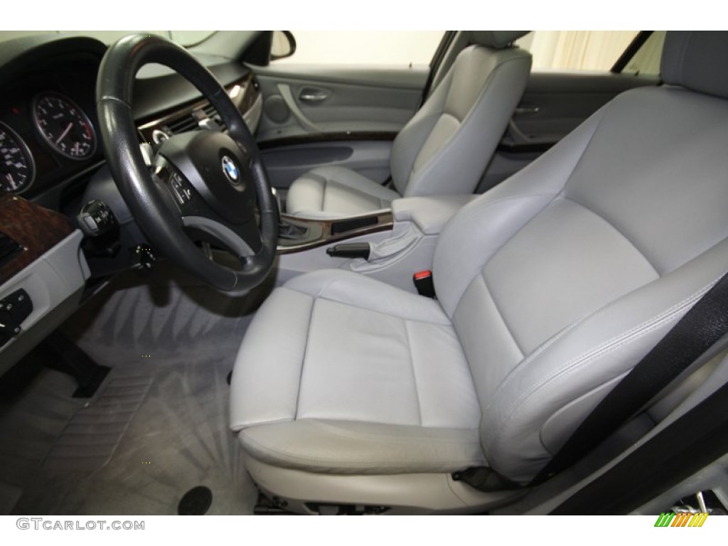 2008 3 Series 335i Sedan - Titanium Silver Metallic / Gray photo #3