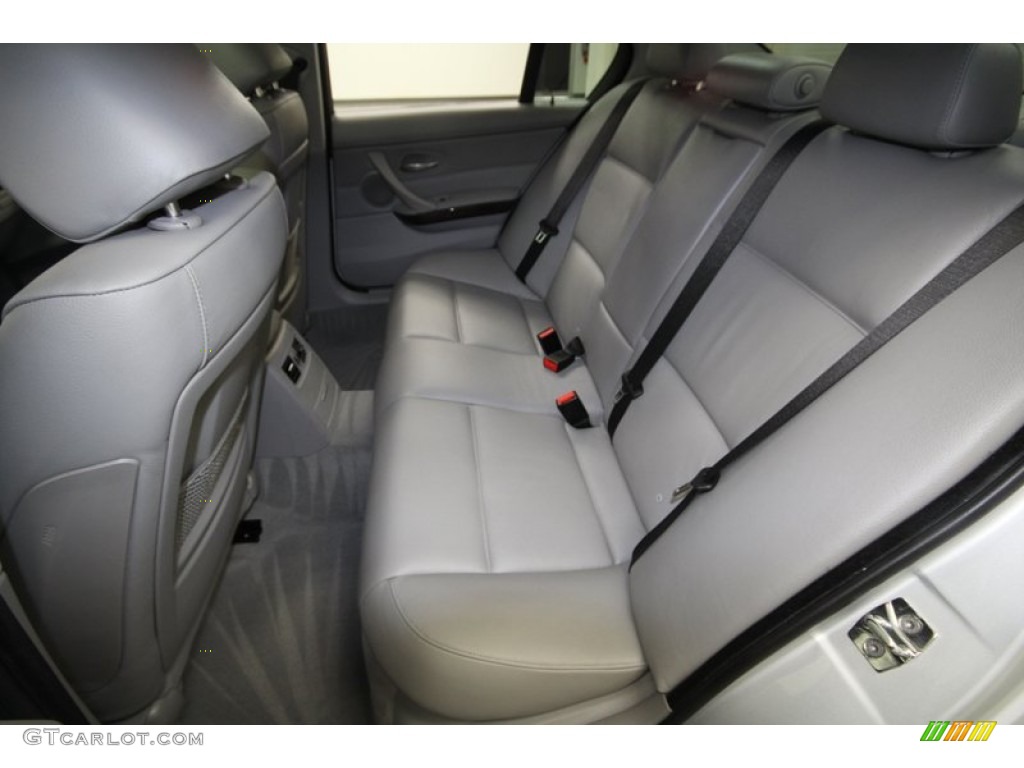2008 3 Series 335i Sedan - Titanium Silver Metallic / Gray photo #14