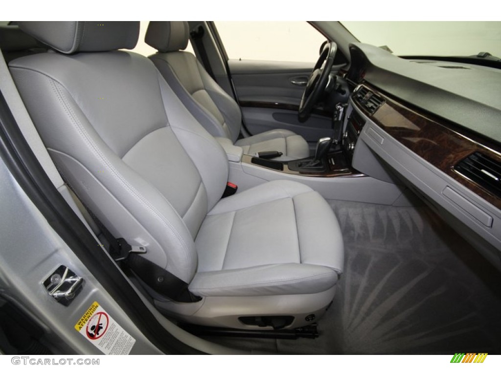 2008 3 Series 335i Sedan - Titanium Silver Metallic / Gray photo #36