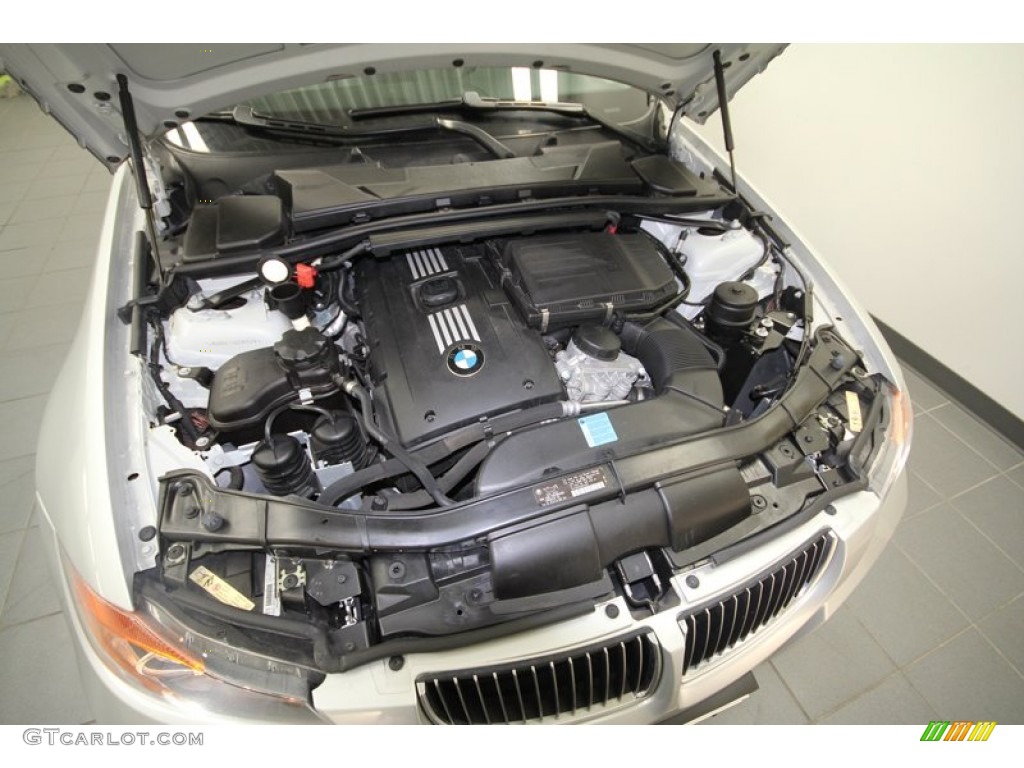 2008 3 Series 335i Sedan - Titanium Silver Metallic / Gray photo #37
