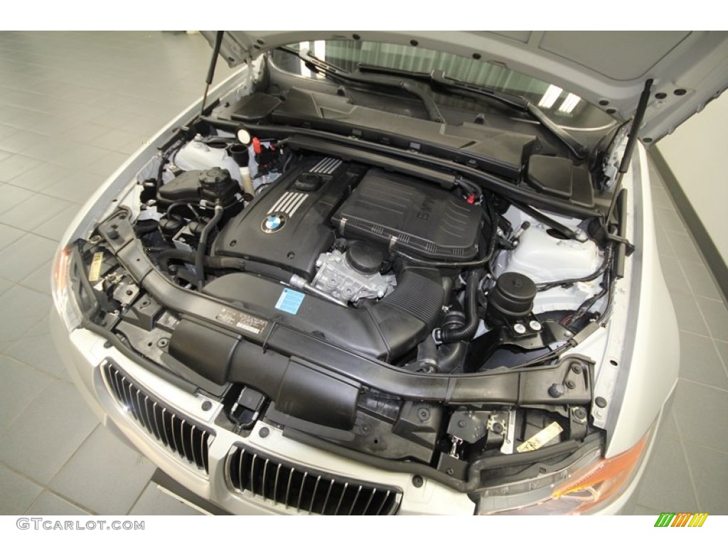 2008 3 Series 335i Sedan - Titanium Silver Metallic / Gray photo #38