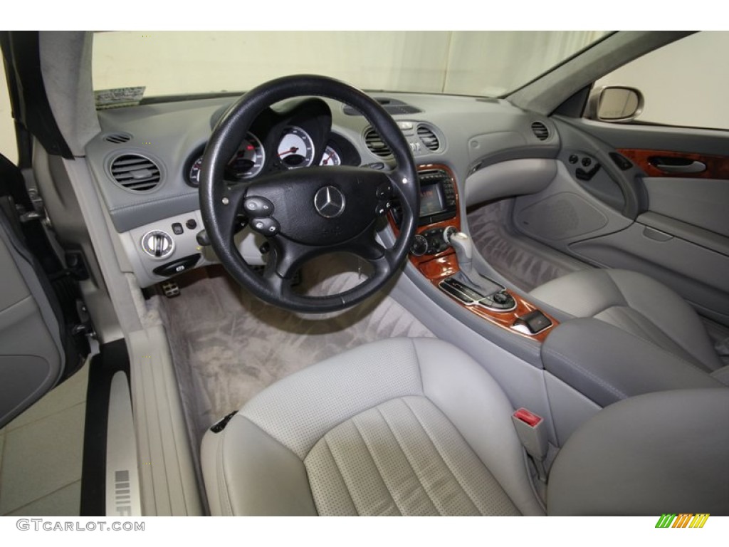 Ash Interior 2003 Mercedes-Benz SL 55 AMG Roadster Photo #69056240