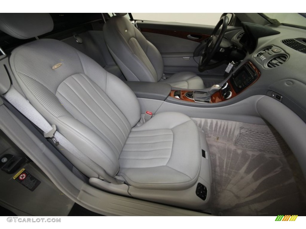 Ash Interior 2003 Mercedes-Benz SL 55 AMG Roadster Photo #69056537
