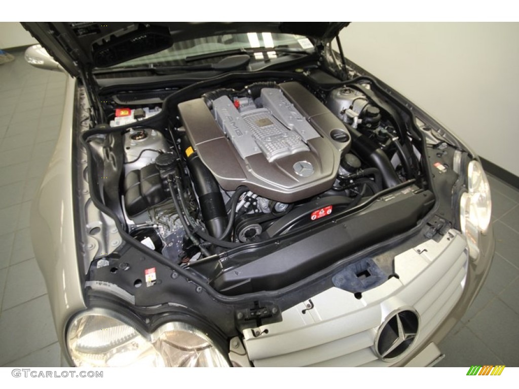 2003 Mercedes-Benz SL 55 AMG Roadster 5.4 Liter AMG Supercharged SOHC 24-Valve V8 Engine Photo #69056546