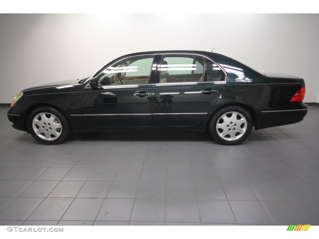 Midnight Pine Green Pearl 2001 Lexus LS 430 Exterior Photo #69056615