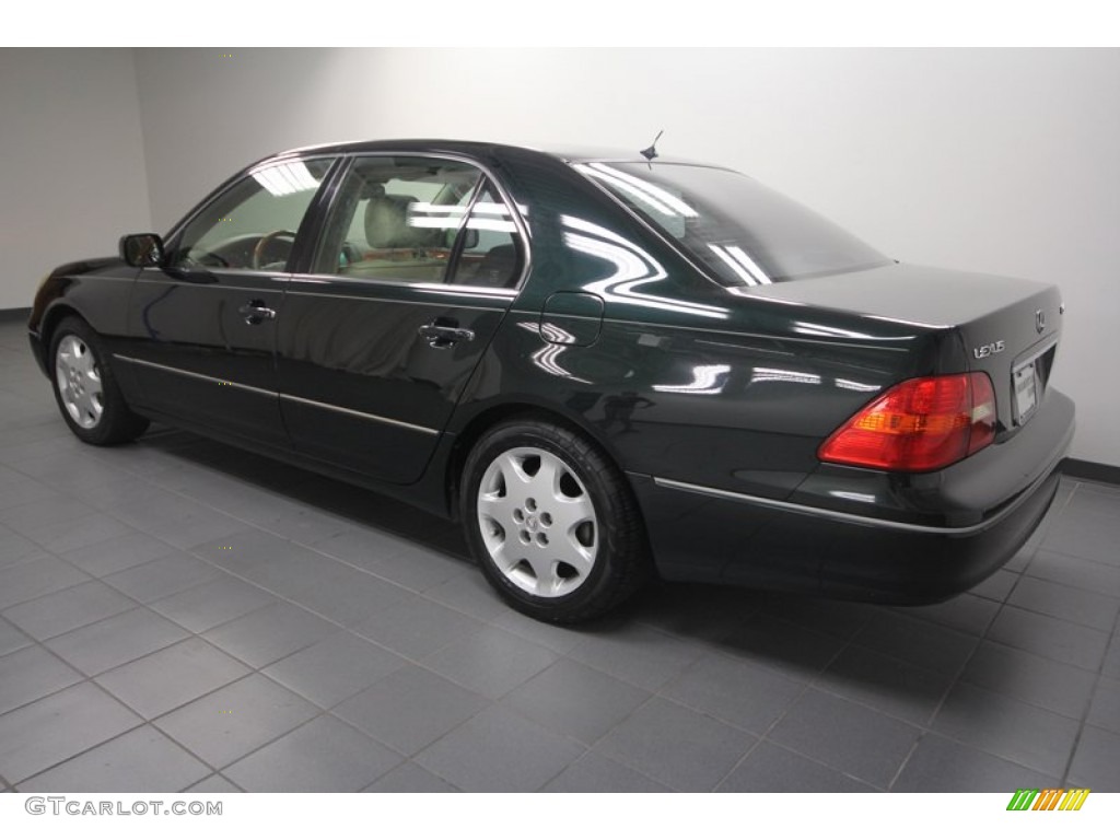 Midnight Pine Green Pearl 2001 Lexus LS 430 Exterior Photo #69056639