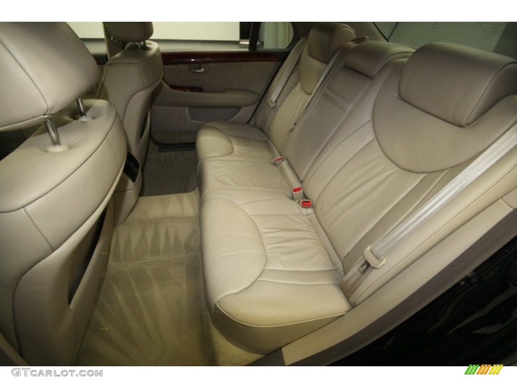 Ivory Interior 2001 Lexus LS 430 Photo #69056714