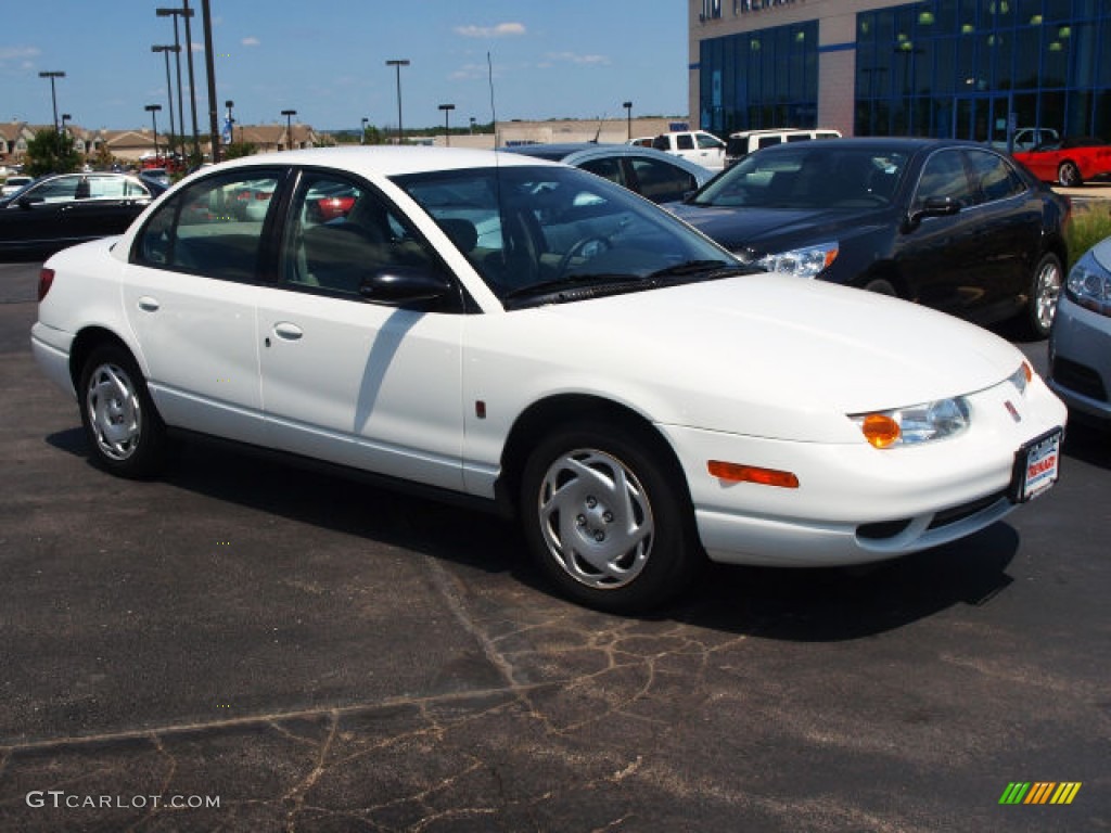 2000 S Series SL2 Sedan - Bright White / Gray photo #2