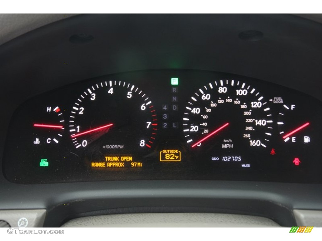 2001 Lexus LS 430 Gauges Photo #69057038
