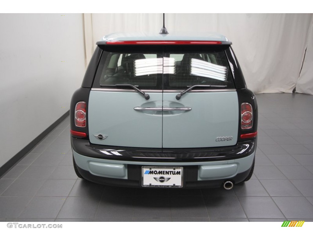 2013 Cooper Clubman - Ice Blue / Punch Carbon Black Leather photo #9