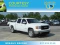 2008 Summit White GMC Sierra 1500 SLE Crew Cab  photo #1