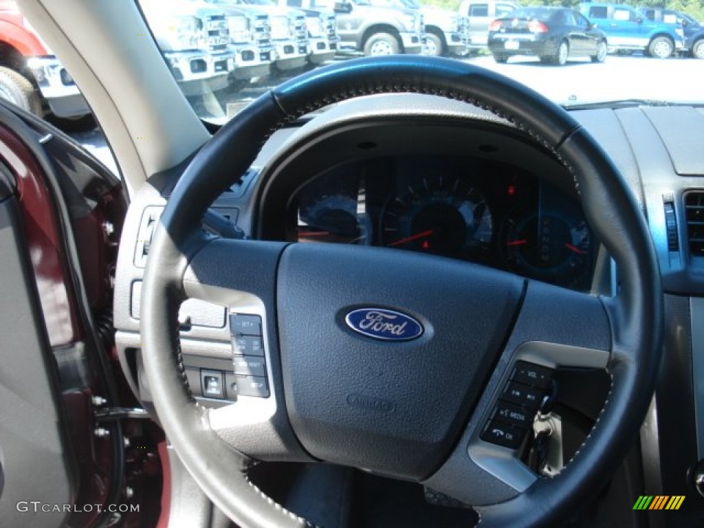 2011 Fusion SEL V6 - Bordeaux Reserve Metallic / Charcoal Black photo #18