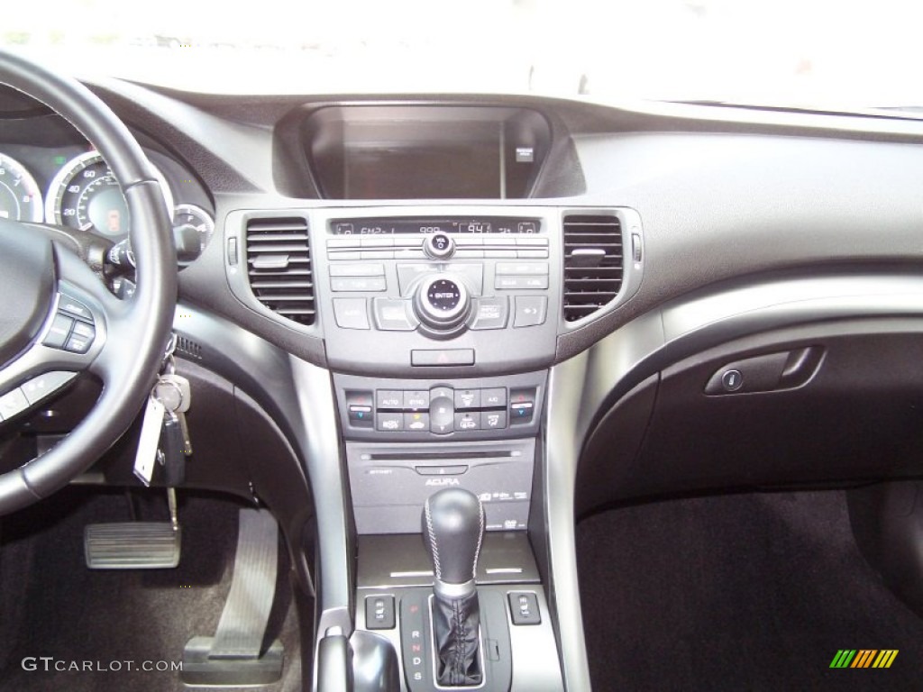2011 Acura TSX Sport Wagon Ebony Dashboard Photo #69058406