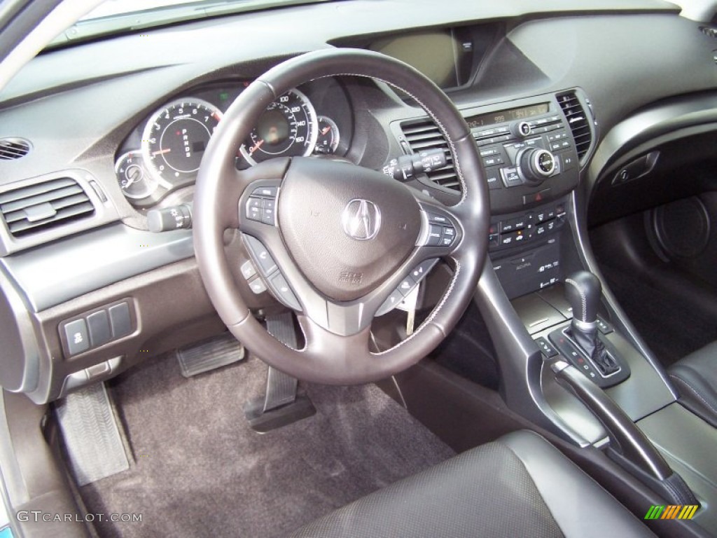 Ebony Interior 2011 Acura TSX Sport Wagon Photo #69058415