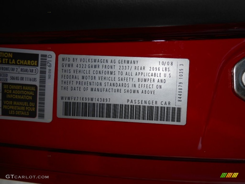2009 GTI 2 Door - Tornado Red / Anthracite Black Leather photo #29