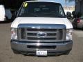 2010 Oxford White Ford E Series Van E150 XLT Passenger  photo #2