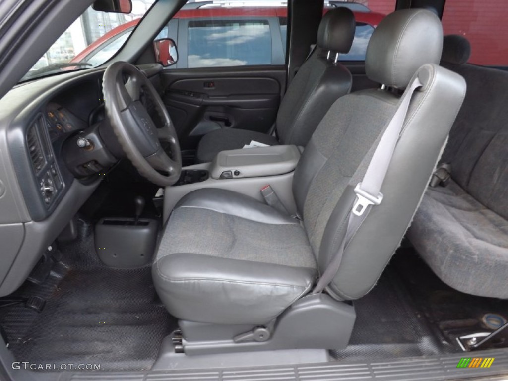 Dark Charcoal Interior 2006 Chevrolet Silverado 2500HD LS Extended Cab 4x4 Photo #69060410