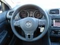 Titan Black Steering Wheel Photo for 2013 Volkswagen Jetta #69060649