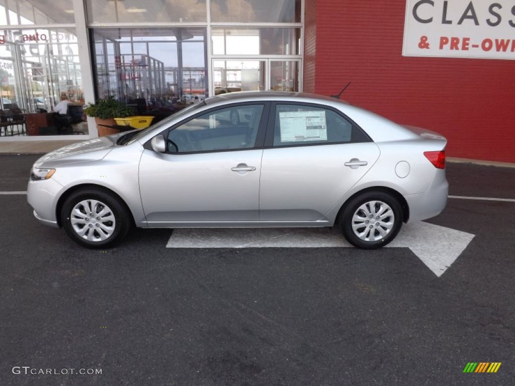 2013 Forte LX - Bright Silver / Stone photo #2