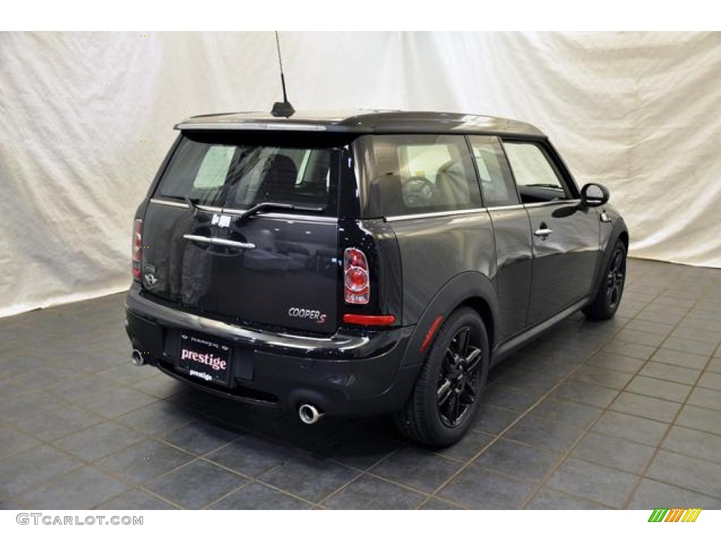 2013 Cooper S Clubman - Eclipse Gray Metallic / Carbon Black photo #3