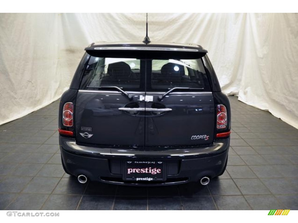 2013 Cooper S Clubman - Eclipse Gray Metallic / Carbon Black photo #4