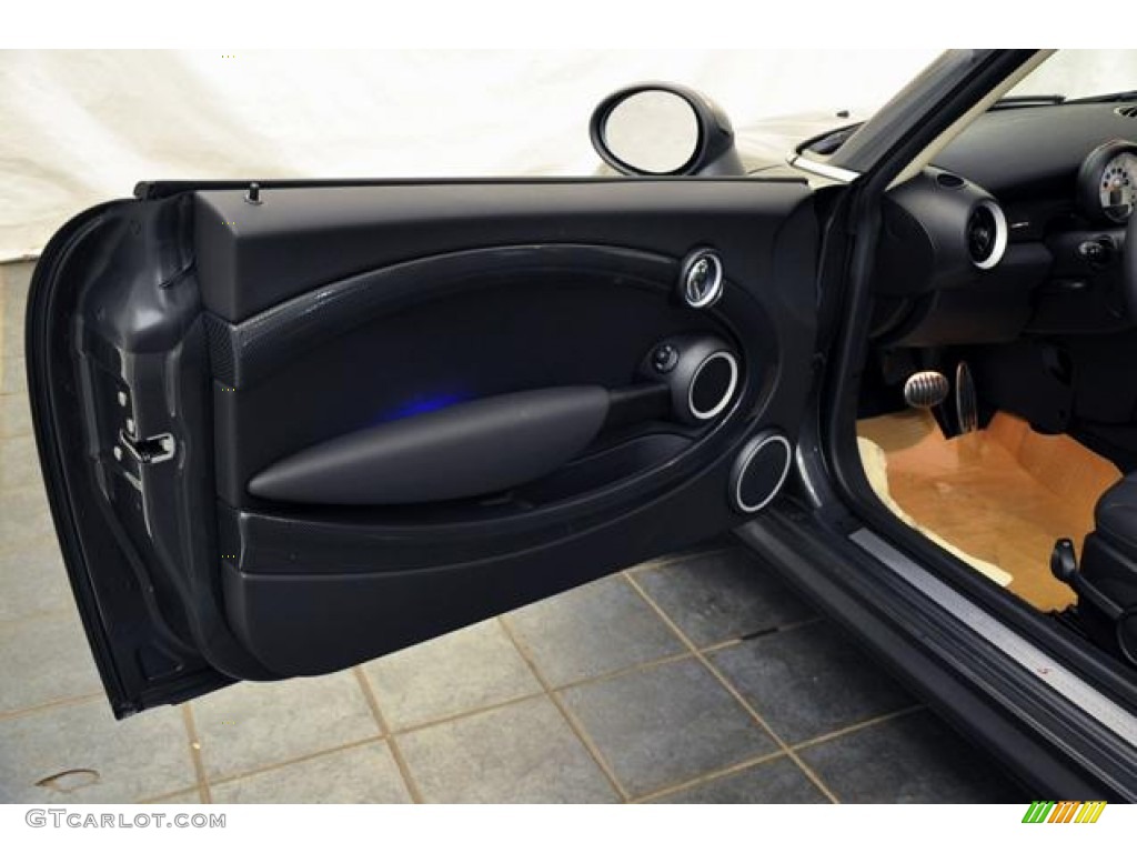 2013 Cooper S Clubman - Eclipse Gray Metallic / Carbon Black photo #11