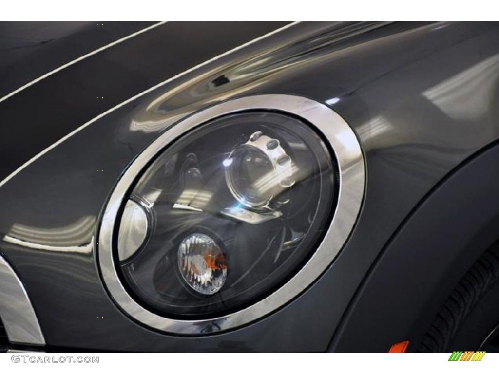 2013 Cooper S Clubman - Eclipse Gray Metallic / Carbon Black photo #21