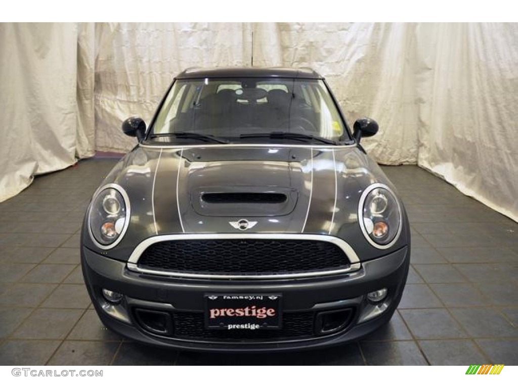 2013 Cooper S Clubman - Eclipse Gray Metallic / Carbon Black photo #22