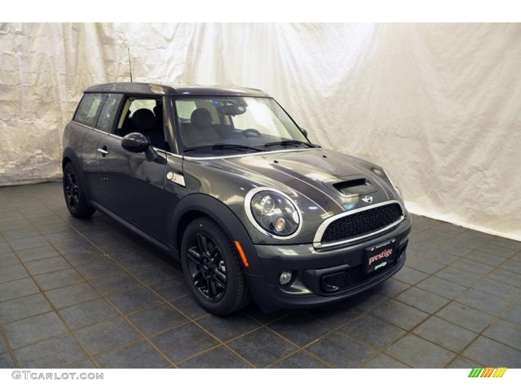 2013 Cooper S Clubman - Eclipse Gray Metallic / Carbon Black photo #23