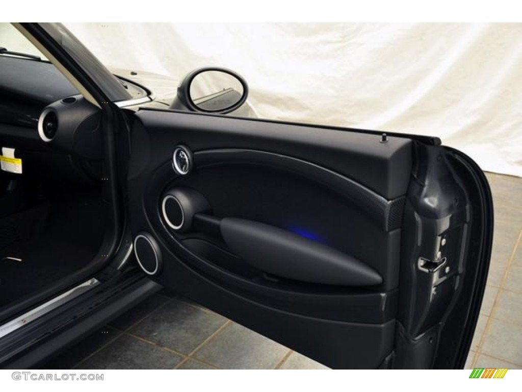 2013 Cooper S Clubman - Eclipse Gray Metallic / Carbon Black photo #27