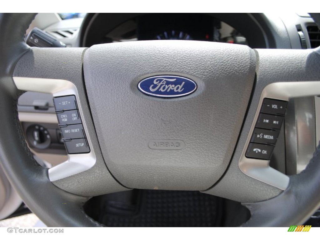 2011 Fusion SEL V6 - White Platinum Tri-Coat / Medium Light Stone photo #12