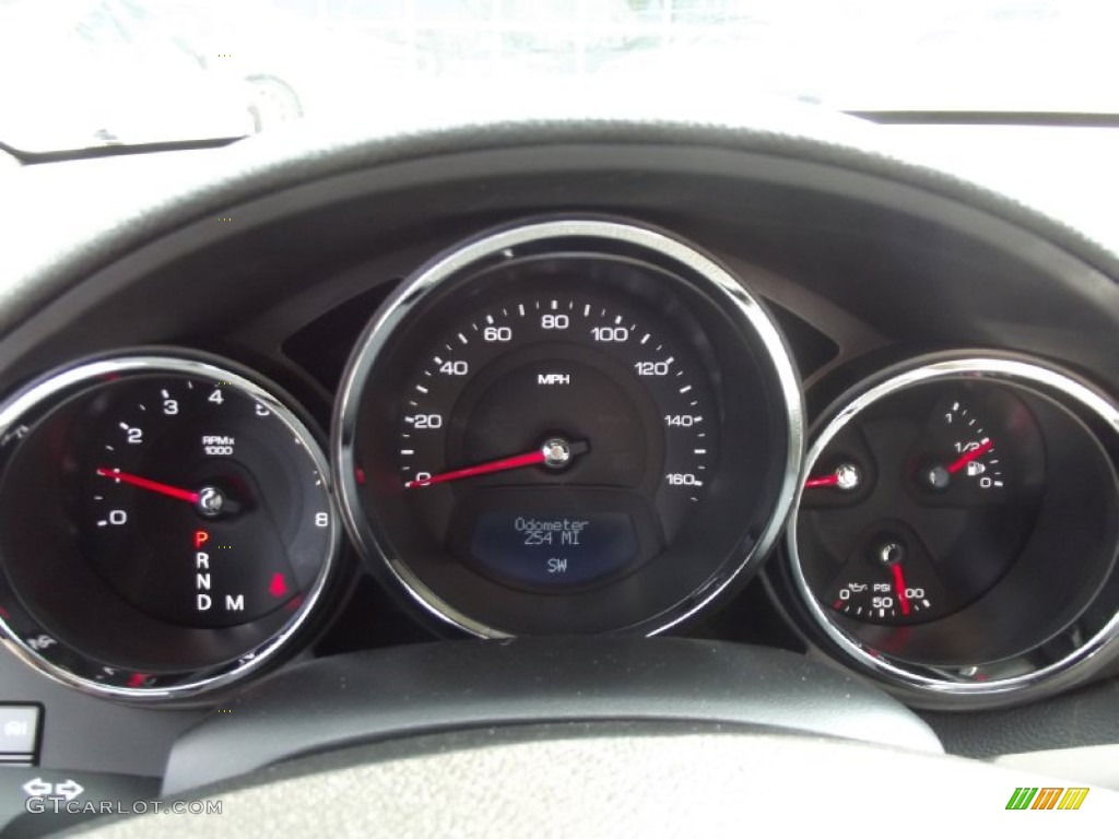 2012 Cadillac CTS Coupe Gauges Photo #69064195