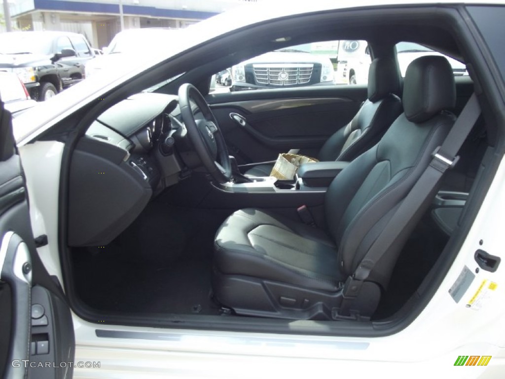 Ebony/Ebony Interior 2012 Cadillac CTS Coupe Photo #69064232