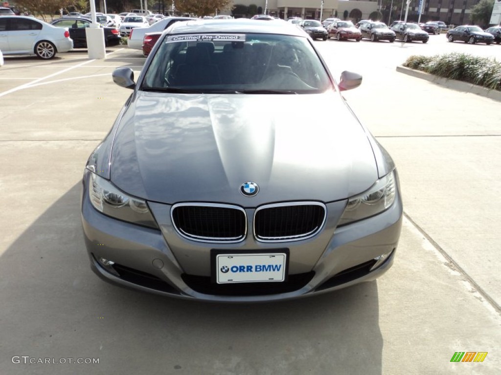2010 3 Series 328i Sedan - Space Gray Metallic / Black photo #7