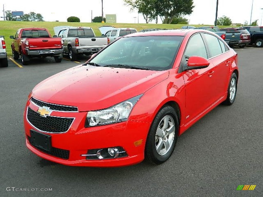 Victory Red 2012 Chevrolet Cruze LT/RS Exterior Photo #69066671