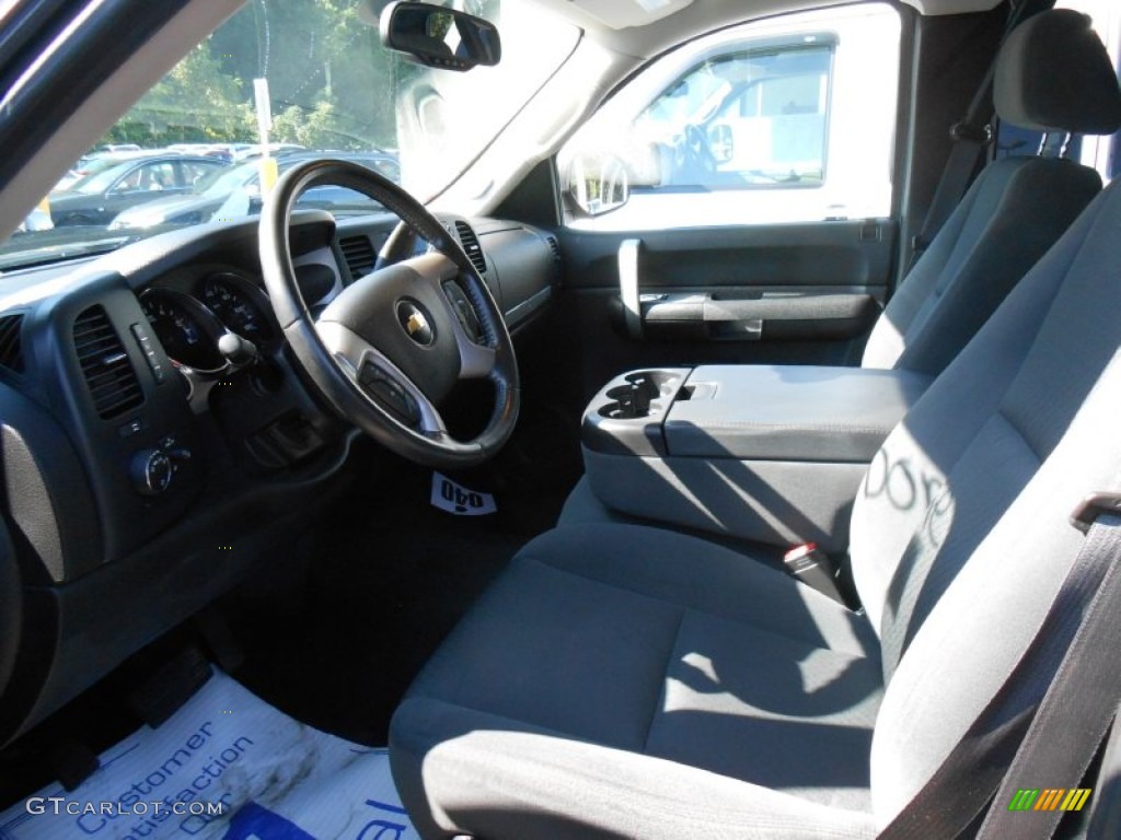 2009 Silverado 1500 LT Extended Cab 4x4 - Blue Granite Metallic / Ebony photo #6